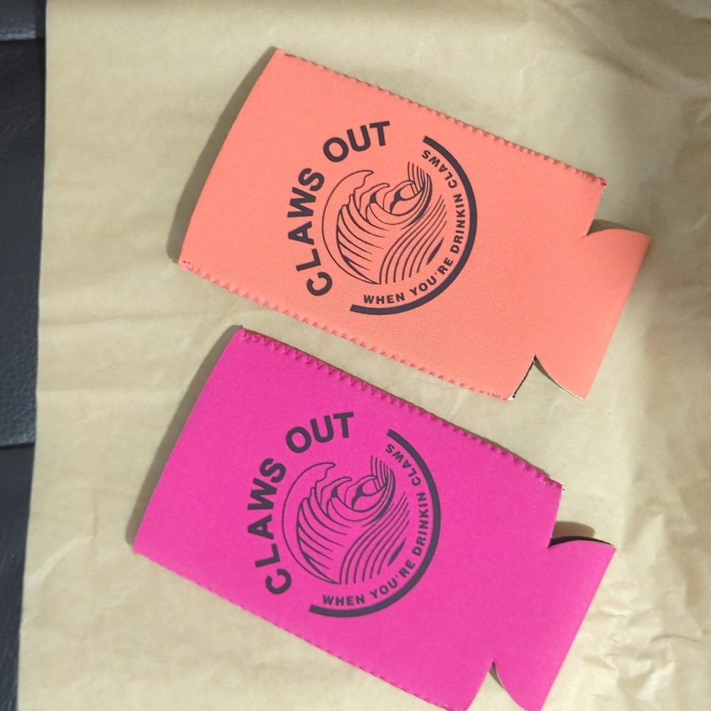 White Claw Koozies